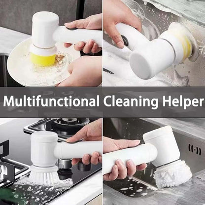Multifunctional Rotating Electric Cleaning Brush for Kitchen, Tank, Shoes, Dishes