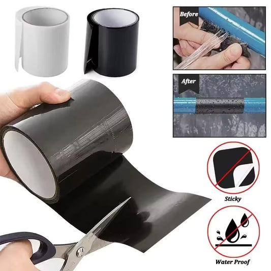 Waterproof Repair Tape – Strong Adhesive for Leaks, Hoses, Pipes, and Outdoor Use